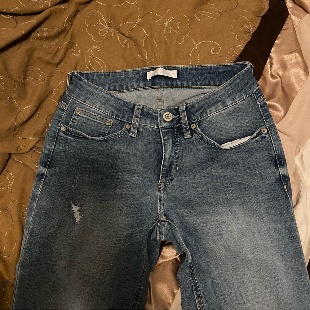 Lauren Conrad Distressed Skinny Jeans Size 4